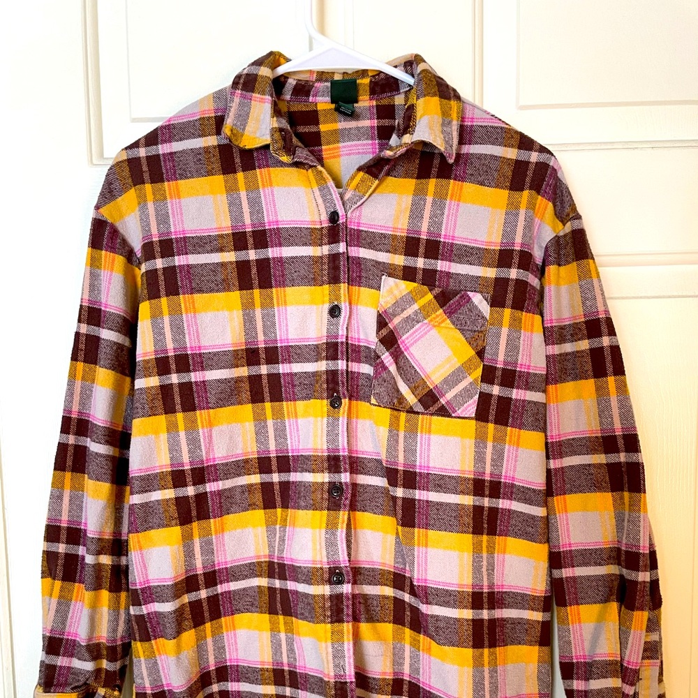 Wild Fable thick flannel, size S
